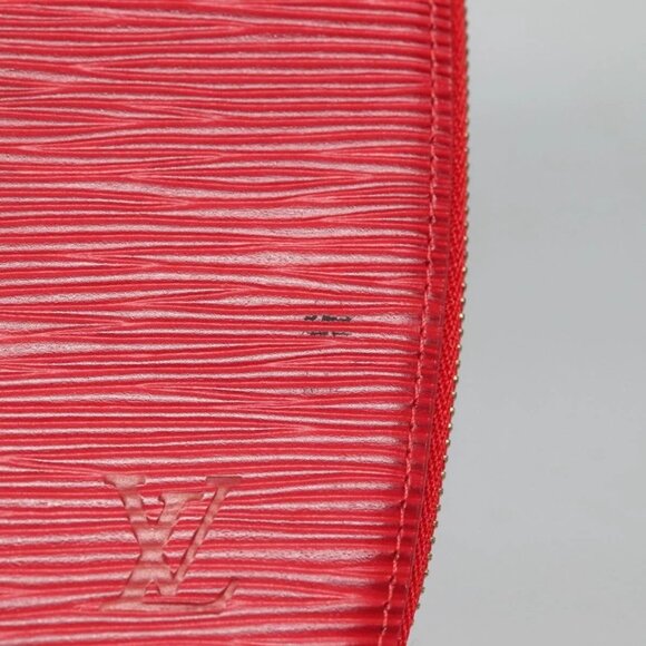 LOUIS VUITTON Epi Agenda Geod Wallet Red - Picture 9 of 16